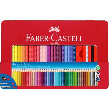 Faber-Castell Colour Grip Buntstifte 48er Blechetui